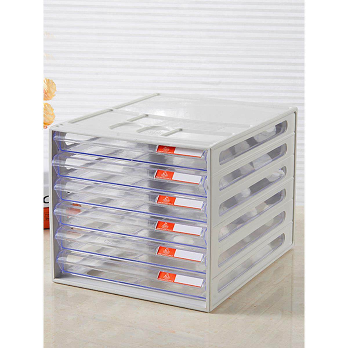桌面文件柜资料柜抽屉式多层塑料桌上a4文件收纳盒透明试卷收纳柜,文具电教/文化用品/商务用品,桌面文件柜,淘宝优惠券,粉丝福利购,淘宝优惠卷