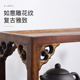 中式 实木桌面博古架茶杯架子茶桌茶壶置物架紫砂壶茶具收纳架茶架