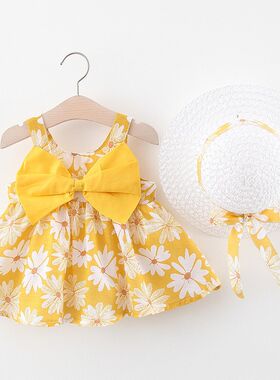 婴儿衣服夏季网红公主裙子连衣裙8六个月10一周岁1-2岁半女宝童装