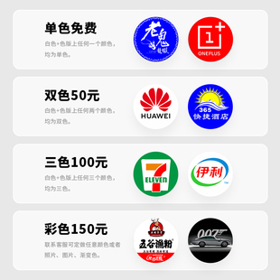 广告logo图案投影灯门头全彩灯片定制