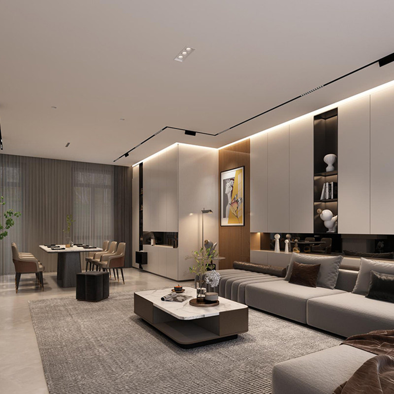 罗曼时光 led反光灯槽洗墙线性线条灯线型灯带嵌入式北欧简约灯具,家装灯饰光源,室外LED灯带,淘宝优惠券,粉丝福利购,淘宝优惠卷