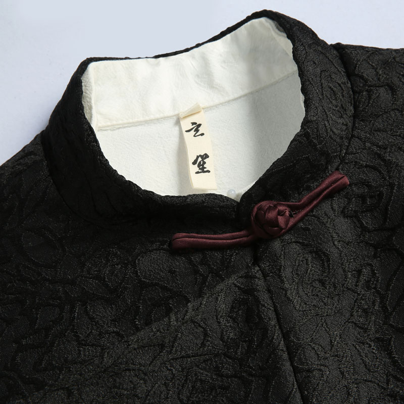 唐装男休闲复古盘扣斜门襟中国风男装春季新款中式复古改良上衣男