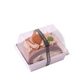 网红棉被卷蛋糕卷蛋糕盒切块毛巾卷加高透明包装 盒慕斯甜品打包盒