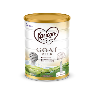 新西兰Karicare可瑞康婴山羊奶粉1段900g/罐 2026.12【保税直发】