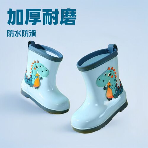 新款儿童雨鞋男童女童卡通防滑