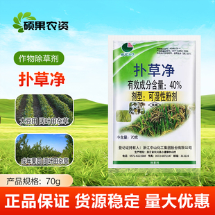 40%扑草净 茶园果园麦田小麦杂草杀草阔叶草扑草尽除草剂农药农用