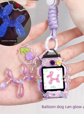 适用小天才电话手表挂脖表带Z10Z9Z8AZ6Pro保护壳Z6AQ2AD3SD2挂绳