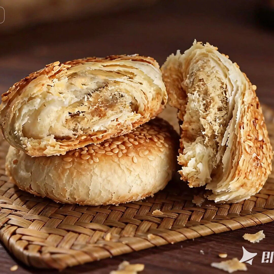 （新包装）蟹壳黄正宗泰州特产黄桥烧饼  散装食品