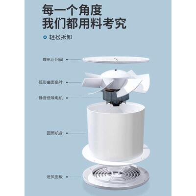 tnn排气扇卫生间换气扇墙壁式浴室厨房抽风机排风扇强力家用静音