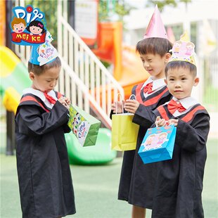 幼儿园手工制作毕业季手工帽 博士帽diy自制材料包儿童制作EC73