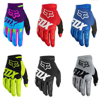 新款FOX6到10岁儿童越野摩托车公路车自行车骑行儿童全指手套春秋