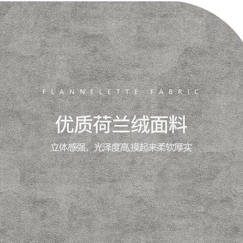 轻奢床头靠垫背靠CTKD软包床靠垫防粘撞靠背绵垫大靠背自套罩海可