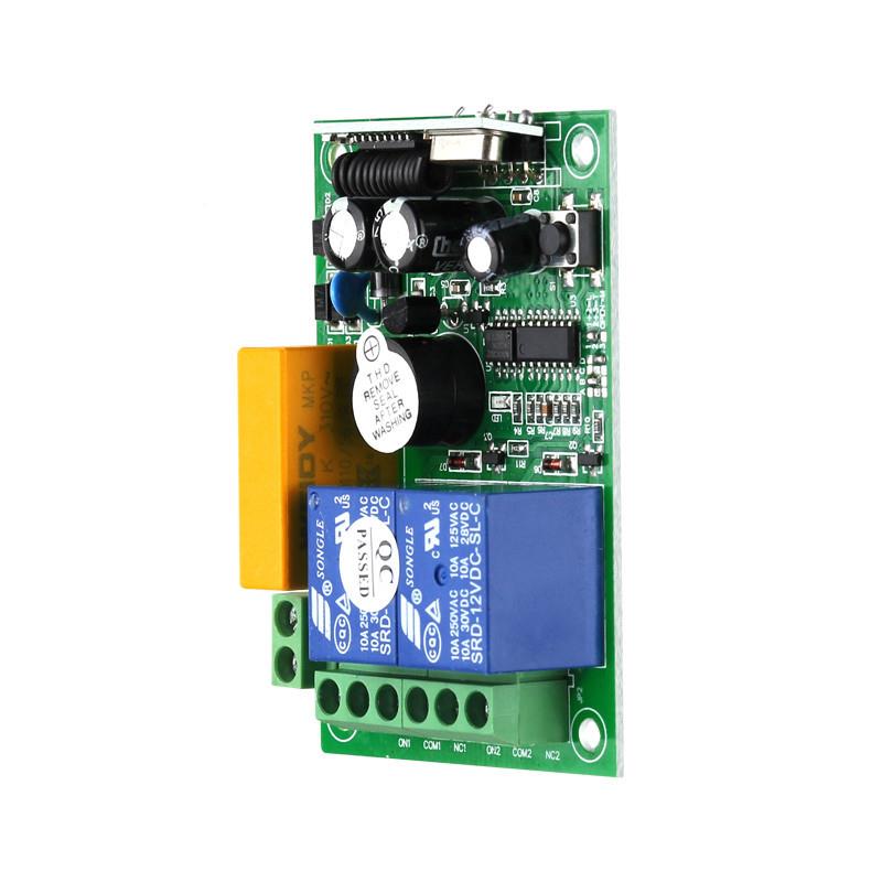 工业级C两键远距离遥220V2L-H控学习型A关V二路灯具开电机正反制转控器