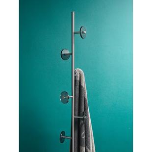 UHL饰收纳 全铜大理石卧落地帽架架酒店轻奢挂衣简约家用室客厅装