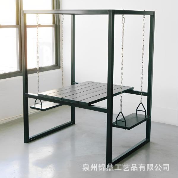 户外秋千吊RC921126椅庭院摇篮室外别庭墅院大型茶椅水桌特色千秋