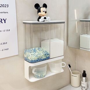 洗衣粉留香珠收纳盒壁挂防潮防尘防水简约家用洗衣凝珠收纳置物架