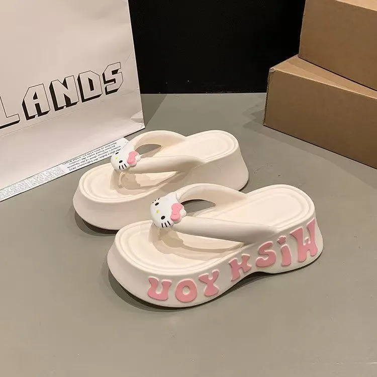 拖鞋新款夏季复古港风防滑千金风