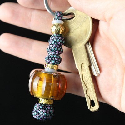 pei南瓜陀螺刀坠钥匙扣挂件吊坠