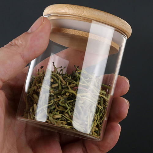 玻璃茶叶罐密封罐茶叶储存罐茶叶分装盒小茶叶罐便携红茶花茶罐子