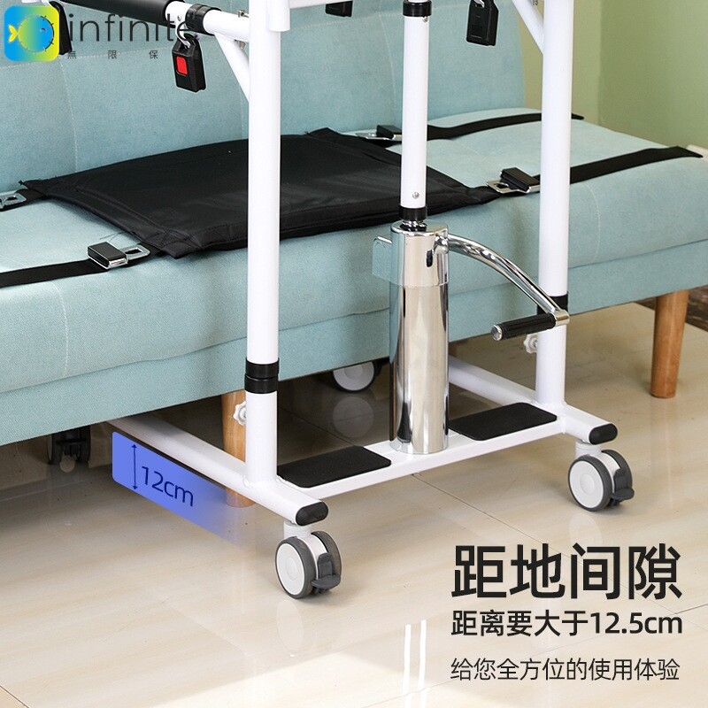 老人坐便椅家用坐便器移动马桶折叠残疾人病人室内轮椅带轮洗澡椅
