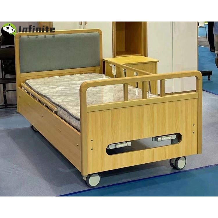家用养老适老化卧床老人电动升床单摇起背床抬腿翻身床养护老年床