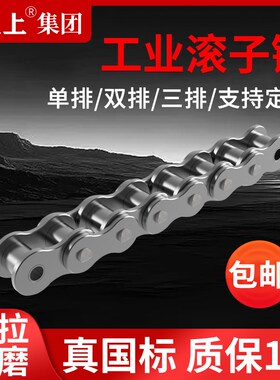 工业传动链条4分5分6分10B12B16B20B24B28B32B单排双排三排链条