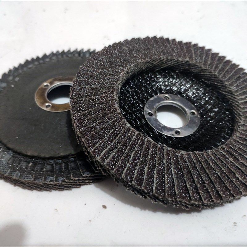 精品百叶片 抛光片100 百叶轮 72页百页片 打磨片 平面砂布轮磨片