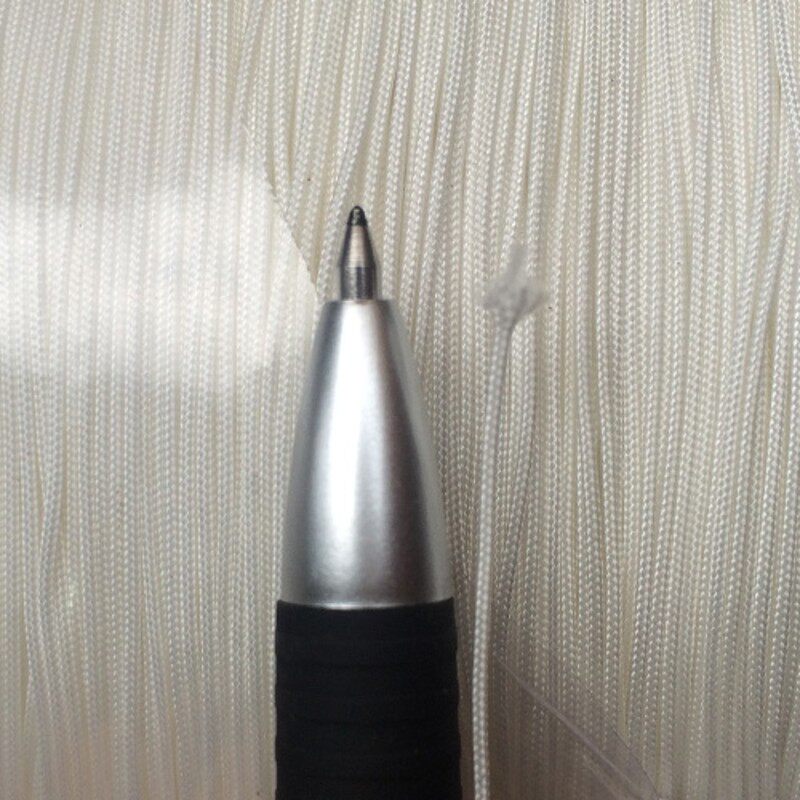 0.8mm1mm16股吊牌线鱼线涤纶罗马窗帘尼龙细绳子百叶窗拉绳风筝线图片