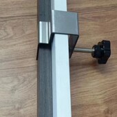 快速辅助木工定制安装 抽屉面板神器G字老虎固定夹子2毫米厚不锈钢