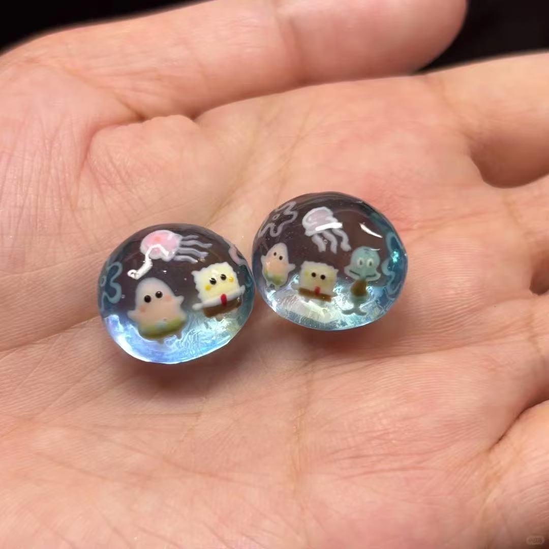 海绵宝宝挂件可爱派大星蛋海洋系列同人周边挂件宠物石头玩具礼物