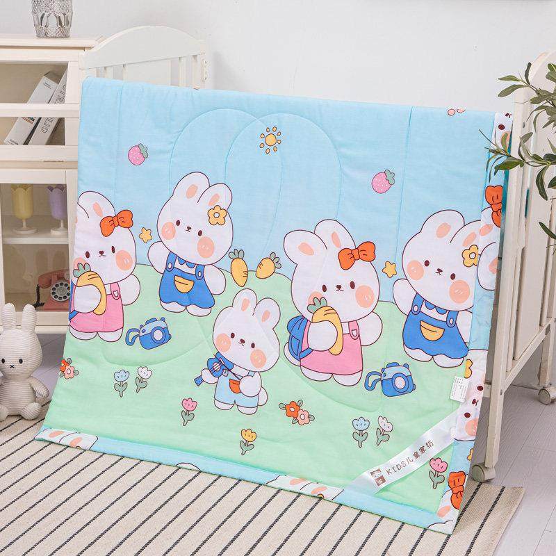 儿童舒香稠夏凉被薄款夏季婴幼儿园宝宝午睡棉绸冰丝凉感空调被子,床上用品,化纤被,淘宝优惠券,粉丝福利购,淘宝优惠卷