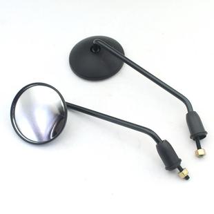 一迪电动哈雷车广角原装 后视镜反光镜子小型迷你小龟倒车后镜6mm