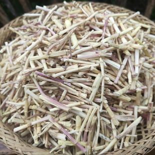 白茅根野生现挖新鲜白茅根去皮干货毛根草干茶正品无硫甜毛根清热