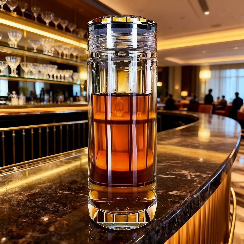 摔不烂钢化玻璃杯500ml耐摔高温