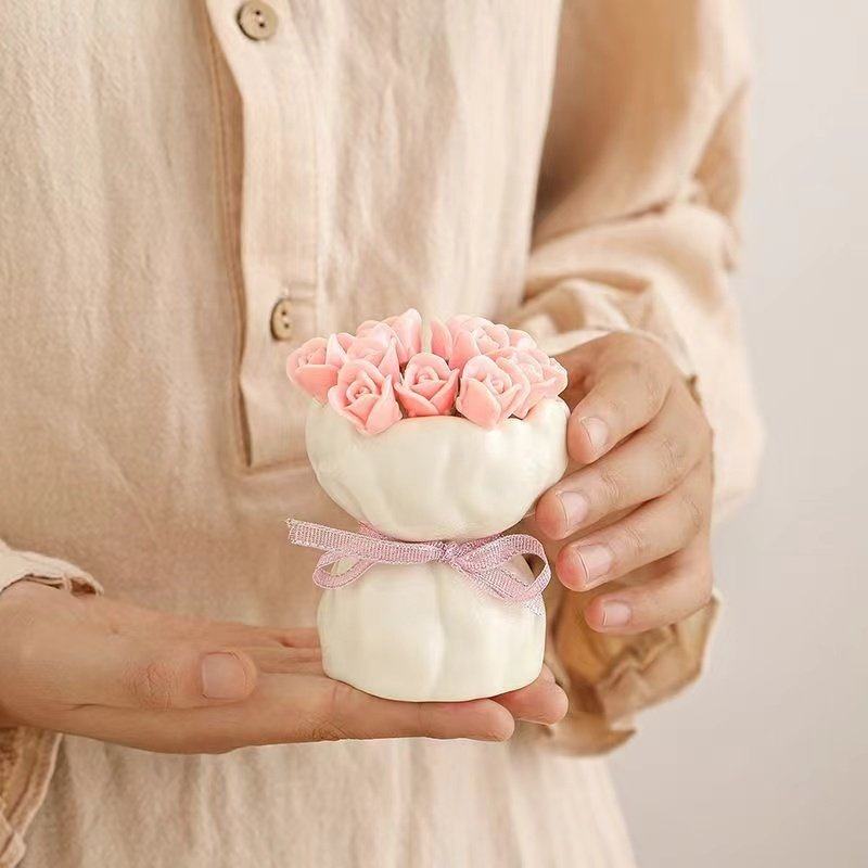 玫瑰花水果叉套装家用高级感甜品蛋糕小叉子儿童安全不锈钢水果签,餐饮具,水果叉/水果签,淘宝优惠券,粉丝福利购,淘宝优惠卷