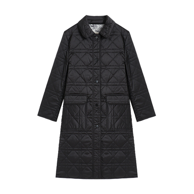 【南油虹姐】大翻领棉服棉服外套女装大衣时尚高品质中长款2285