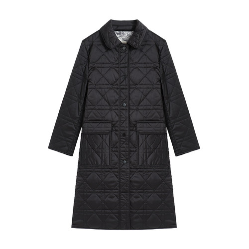 【南油虹姐】大翻领棉服棉服外套女装大衣时尚高品质中长款