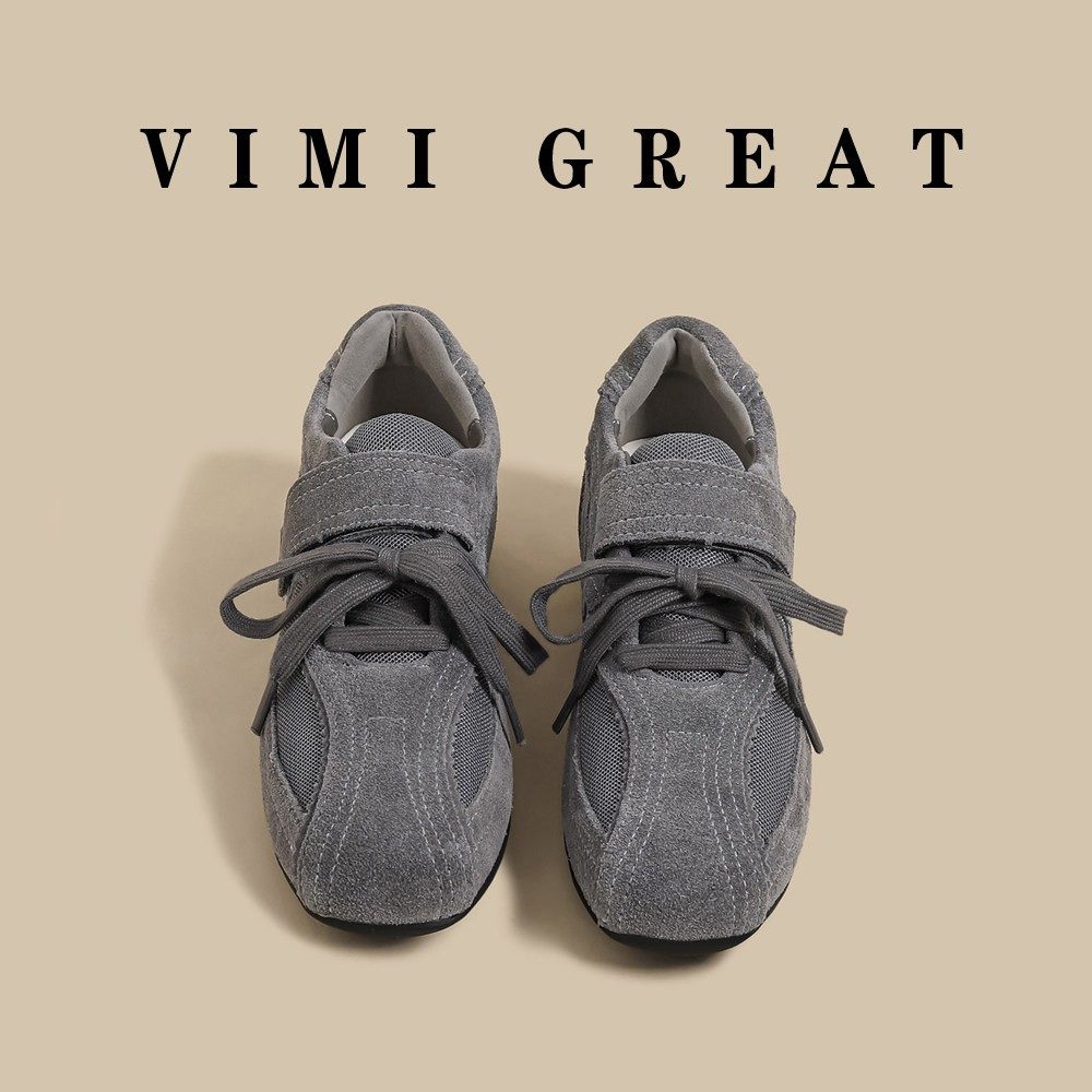 这也太好看了吧~VIMI GREAT 德训鞋2025新款平底阿甘休闲老爹鞋,女鞋,德训鞋,淘宝优惠券,粉丝福利购,淘宝优惠卷