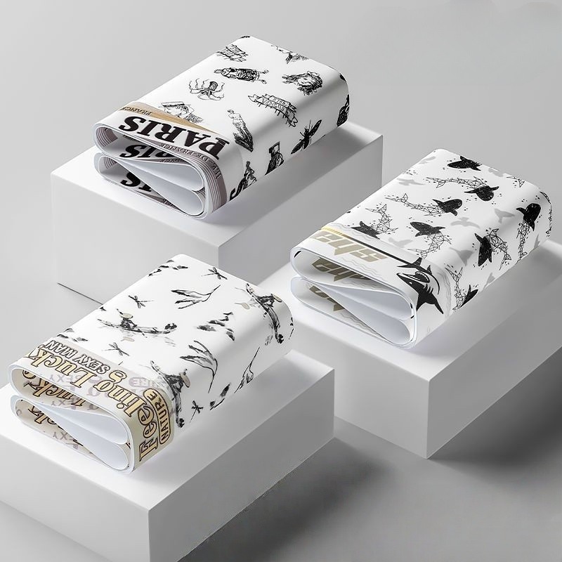 2025新款冰丝内裤男士夏季薄款透气无痕运动潮流宽松大尺码四角短