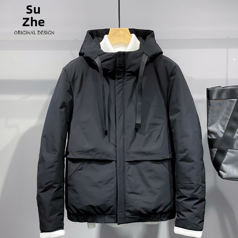 羽绒服男短款潮牌加厚潮流冬装男款冬季男装男士夹克冲锋衣外套潮
