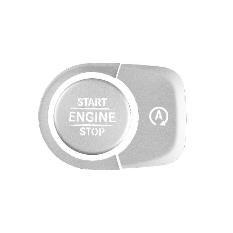适用于奔驰20-24款GLE GLS G级一键启动按键贴点火开关内饰改装贴