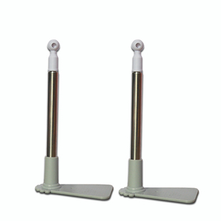 蚊帐床尾架简易床尾架子墙装半圆形蚊帐专用配件支架宫廷圆顶配件