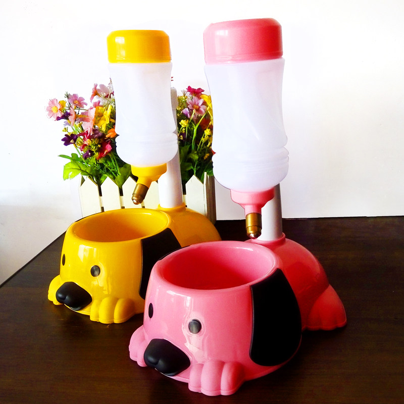 狗狗饮水器升降狗喝水器泰迪金毛比熊自动喂水壶猫狗仓鼠宠物用品