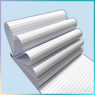 A4A5横线本标准拍纸本集计用纸单行便签本子草稿纸中小学生手拍簿