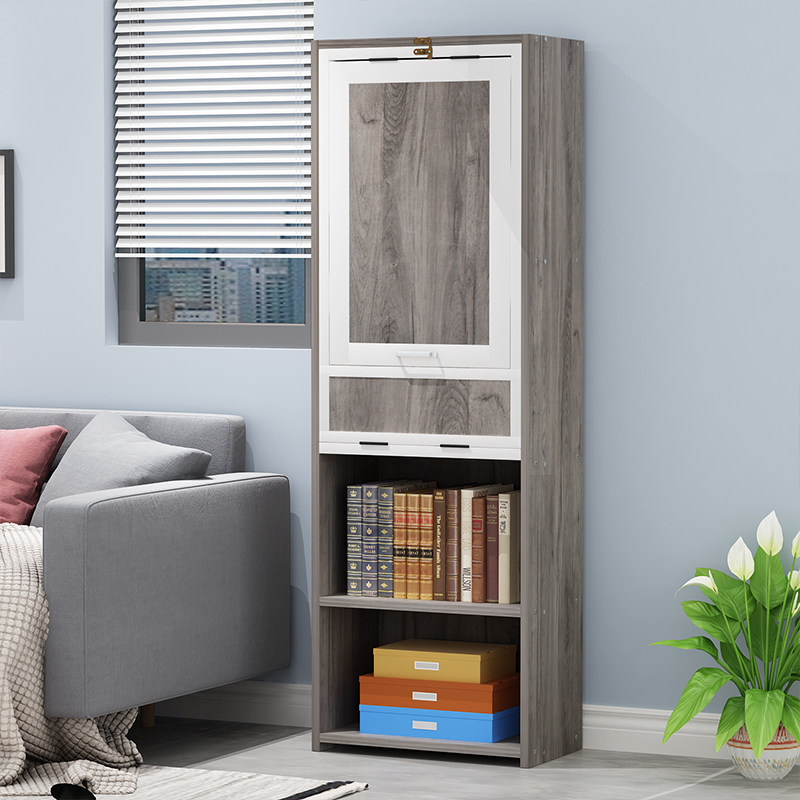 定制北欧实木可折叠伸缩小吧台桌客厅酒柜家用玄关柜隔断柜门厅柜