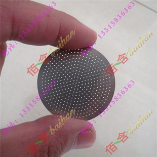定做定制加工316L304不锈钢蚀刻网装饰微孔网0.5mm圆孔网过滤网片