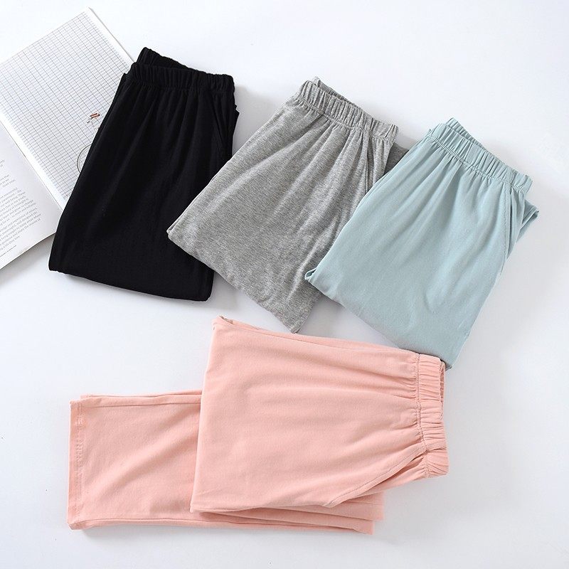 纯棉家居裤女直筒居家服松紧腰休闲宽松长裤带口袋秋季睡裤空调裤,女士内衣/男士内衣/家居服,睡裤/家居裤,淘宝优惠券,粉丝福利购,淘宝优惠卷