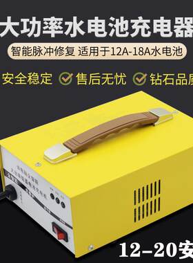 电动三轮四轮车充电器48伏60V72V12A15A18安水电池充机智能大功率