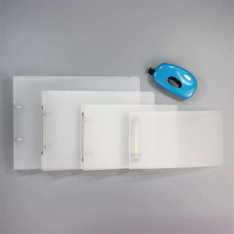 活页文件夹手账透明2孔两个装打孔器A4横款B5A5O型塑料试卷夹包邮,文具电教/文化用品/商务用品,文件夹/试卷夹,淘宝优惠券,粉丝福利购,淘宝优惠卷