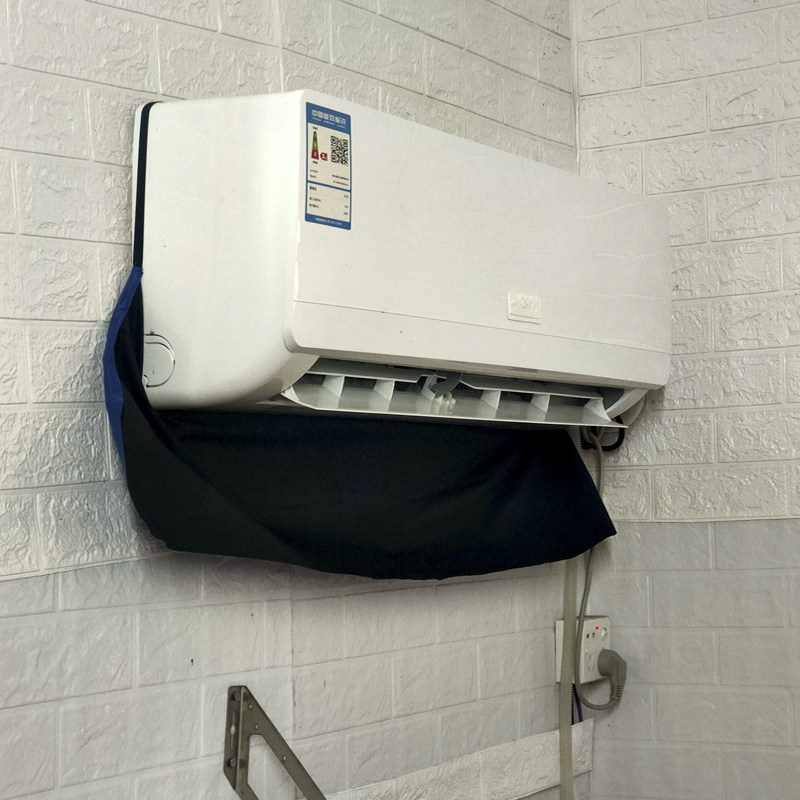 空调清洗防水挂布墙壁防护挂墙布挂式PVC防水布新款带挂钩免绑绳,居家布艺,空调罩,淘宝优惠券,粉丝福利购,淘宝优惠卷